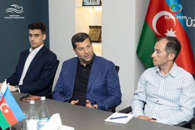 Azerbaycan Yüzme Federasyonu yönetimi milli takımla bir araya geldi: hazırlıklar ve kriterler tartışıldı - FOTO