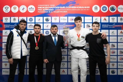 Azərbaycan cüdoçuları Xabarovsk turnirindən qızıl və bürünc medalla qayıdıb - FOTO