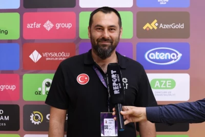 Türkiyə minifutbol yığmasının baş məşqçisi Bakıda əla təşkilatçılığın olduğunu və hər şeyin yüksək səviyyədə təşkil edildiyini bildirib