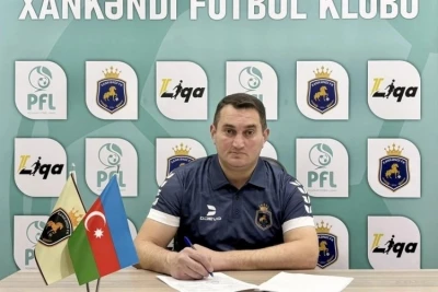 "Xankəndi"nin yeni baş məşqçisi Zaur Hacıyev oldu
