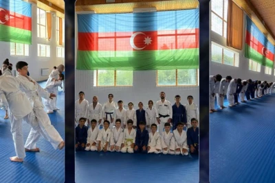 Xankəndidə yeni cüdo zalı açılıb