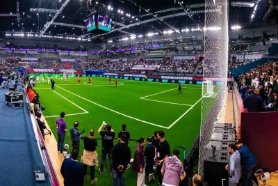 Bakıda keçirilən minifutbol üzrə dünya çempionatında azarkeş sayı rekord həddə çatıb