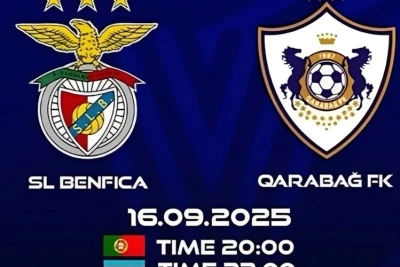 UEFA-dan "Benfika" - "Qarabağ" oyunu ilə bağlı maraqlı statistika