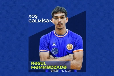 "Abşeron Lions" heyətini gənc basketbolçu Rəsul Məmmədzadə ilə gücləndirdi