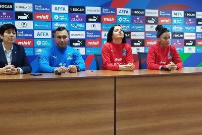 Siyasət Əsgərov Şimali Makedoniya matçı öncəsi fikirlərini bölüşüb: "Evdə maksimum xal qazanmaq istəyirik"