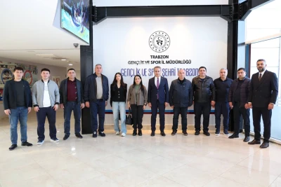 Azerbaycan Heyeti Trabzon'da: Spor İşbirliği Görüşmesi