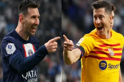 Messi və Levandovski liqa bombardiri sayında bərabərləşdilər
