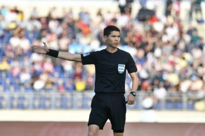 5,5 illik diskvalifikasiyadan sonra hakim Casur Muxtorov Super Liqada oyun idarə etdi