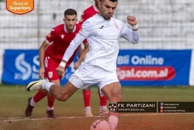 Vüsal İsgəndərlinin qolu "Partizani"ni məğlubiyyətdən xilas etmədi