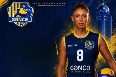 “Gəncə” voleybol klubu Ülkər Kərimova ilə müqavilə imzalayıb