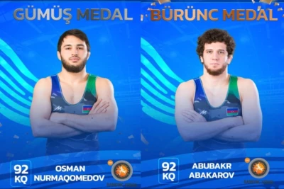 Azərbaycan güləşçiləri reytinq turnirində daha iki medal qazandı