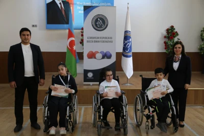"İdman həftəsi" çərçivəsində keçirilən boccia yarışının qalibləri müəyyənləşib
