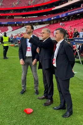 Tahir Gözəl "Qarabağ"ın "Benfika" ilə oyununu izləmək üçün Lissabonda səfərdədir
