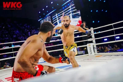 Azərbaycanlı döyüşçü Tural Əsgərov WKG MMA turnirində misirli rəqibini məğlub edib