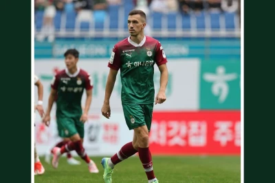 Yığmamızın futbolçusunun Cənubi Koreyadakı QAZANCI
