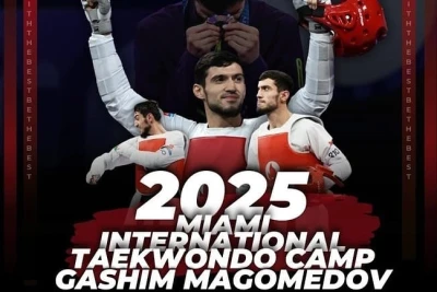 Qaşim Maqomedov Mayami-2025 Beynəlxalq Taekvondo Düşərgəsinə dəvət alıb