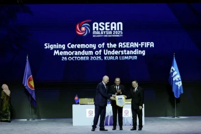 FİFA prezidenti Cənub-Şərqi Asiya üçün yeni ASEAN Kubokunu təqdim edib