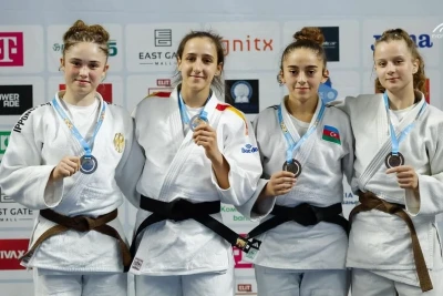 Azərbaycan cüdoçuları Avropa Gənclər Yay Olimpiya Festivalında 6 medalla liderdir