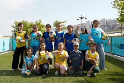"Dəniz Mall" qarşısında AFFA-nın ikinci minifutbol meydançası istifadəyə verildi