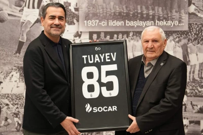 "Neftçi"də Kazbek Tuayevin yubiley qeyd etməsi