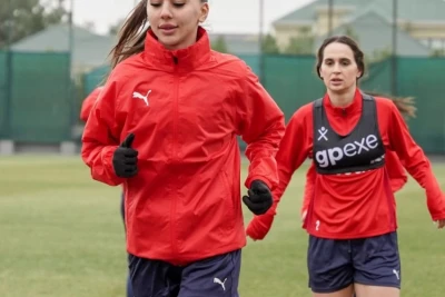 Qadınlardan ibarət Azərbaycan milli komandasının Şimali Makedoniya və Macarıstan oyunlarına hazırlığı