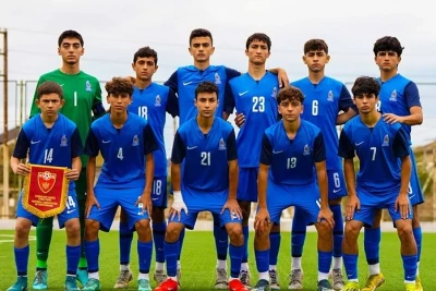 U-15 Azərbaycan Monteneqronu 3:1 hesabı ilə məğlub etdi