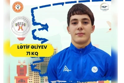 Lətif Əliyev Avropa birinciliyində qızıl və gümüş medal qazanıb