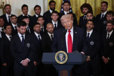 Messi "İnter Mayami" ilə Ağ Evdə Trampla görüşüb