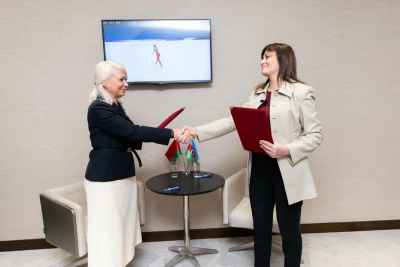 Azərbaycan və Belarus Gimnastika Federasiyaları arasında əməkdaşlıq Memorandumu imzalandı - FOTO