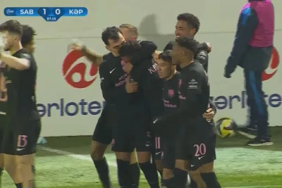 "Sabah" "Kəpəz"i minimal hesabla məğlub etdi və liderliyini möhkəmləndirdi - YENİLƏNİB + VİDEO