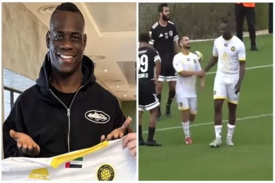 Mario Balotellinin BƏƏ-dəki ilk qolu