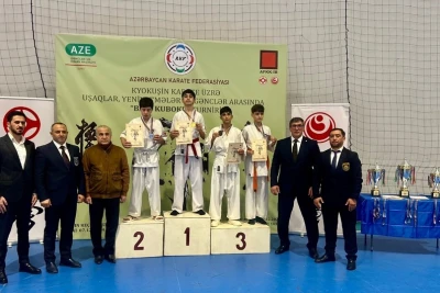 "Fullkontakt Kyokuşin Karate" üslubu üzrə "Bakı kuboku" turniri keçirilib