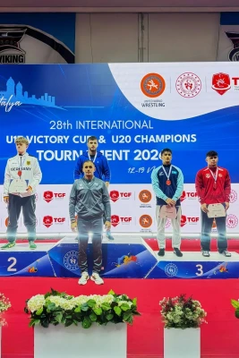 Azərbaycan güləşçiləri Antalyada "Zəfər Kuboku"nda 4 medal qazanıblar