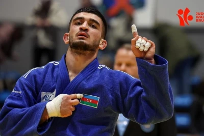 Belçikada qızıl medal qazanan Azərbaycan cüdoçusu: "Olimpiya və dünya çempionu olmağı arzulayıram"