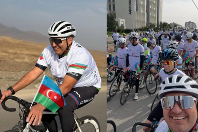 Firdovsi Kərimov: "Velosipedlə Qarabağa yürüşü bütün iştirakçılar üçün unudulmaz oldu"