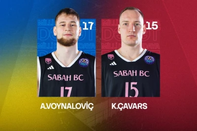 "Sabah"ın basketbolçuları Ukrayna və Latviya millilərində dünya çempionatının seçmə oyunlarına qatılacaqlar