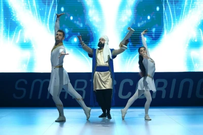 Gəncədə Aerobika Gimnastikası üzrə Avropa Çempionatı Start Götürdü - FOTO