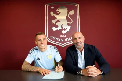 "Aston Villa" Lyuka Dinlə müqavilə müddətini uzadıb