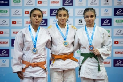 Cüdo üzrə U-14 yeniyetmələr arasında Bakı birinciliyinin yekunları