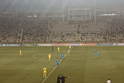 DÇ-2026: Ukrayna millisi Azərbaycanı məğlub edir - 0:1