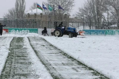 "Şamaxı" - "Qarabağ" oyunu güclü qara görə təxirə salına bilər