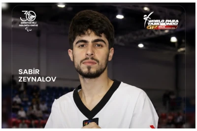 Sabir Zeynalov Muju şəhərində keçirilən Parataekvondo Qran-Prisində qızıl medal qazandı