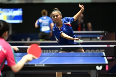 Stolüstü tennis üzrə qızlardan ibarət Azərbaycan millisi Universiadada ilk oyununu Cənubi Koreyaya uduzub