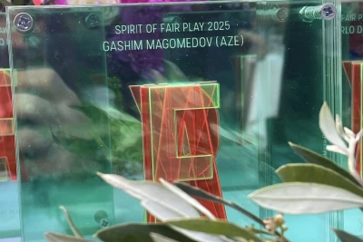 Qaşım Məhəmmədov "Fair Play" ruhu mükafatı ilə təltif olunub - FOTO