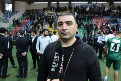 Mini futbol turnirində gümüş medallar qazanan komandanın baş məşqçisi çıxışlarını müvəffəqiyyətli sayıb