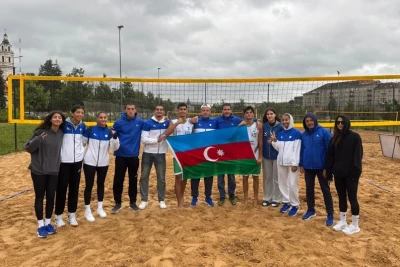 Azərbaycan çimərlik voleybolçuları EEVZA çempionatında 1/4 finala yüksəliblər