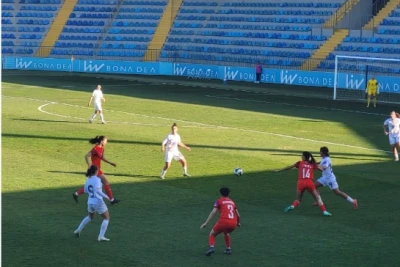 Qadınlardan ibarət milli komandamız dünya çempionatının seçmə mərhələsinə qələbə ilə başladı