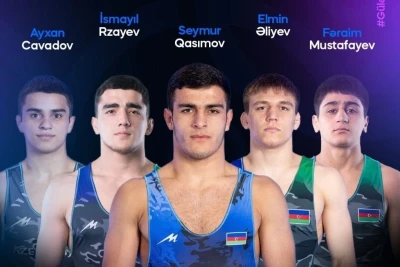 U-20 Avropa Çempionatı: Ayxan Cavadov finalda, üç güləşçimiz bürünc uğrunda