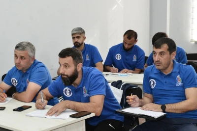 Gəncədə UEFA C kateqoriyalı məşqçi kursunun II mərhələsi başa çatdı