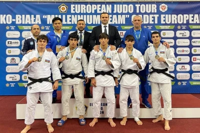 Azərbaycan cüdo millisi Avropa Kubokunda komanda hesabında birinci oldu